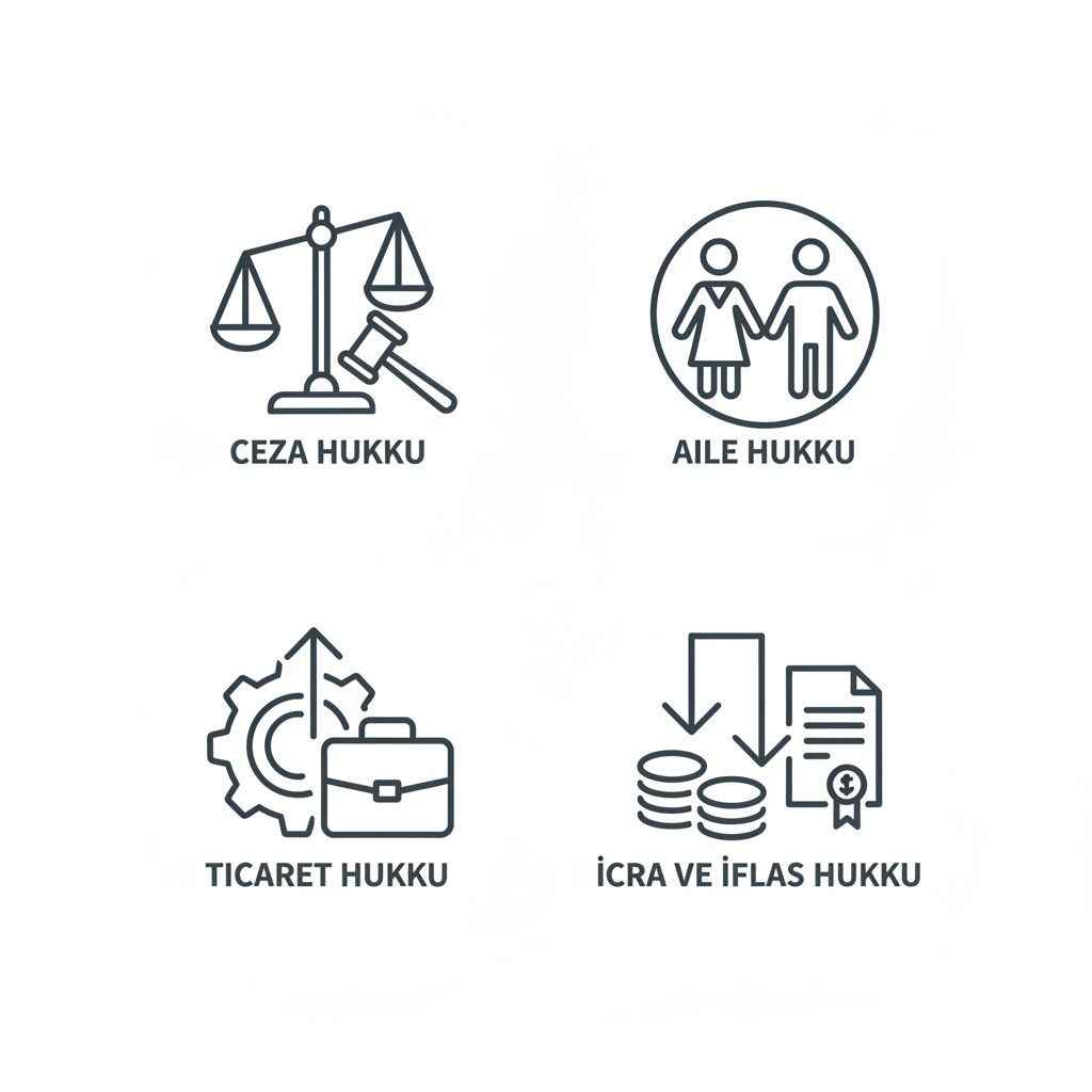 A sleek, contemporary law firm reception area without any people, featuring a floating dark-stone reception counter with a subtle, engraved scales-of-justice emblem on its front. Behind it, a backlit wall in warm neutral tones displays the text “YAMAN Avukatlık Ofisi” in refined metallic letters. The floor is polished light-gray stone, reflecting the gentle glow of recessed ceiling lights. Natural daylight filters through a large window to the right, mixing with the warm interior lighting to create a welcoming yet authoritative mood. Photographic realism from an eye-level, wide-angle perspective highlights the openness, transparency, and trust-focused design of the space.